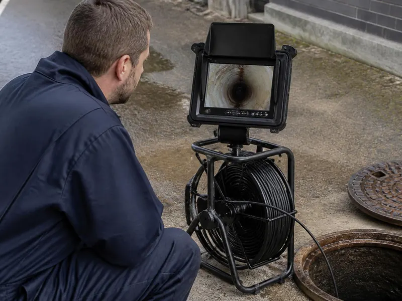 Inspection caméra d'une canalisation